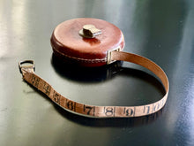 Load image into Gallery viewer, Vintage "Treble" Measuring Tape by Chesterman of Sheffield, England
