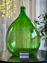 Load image into Gallery viewer, Large Green Demijohn Bottle

