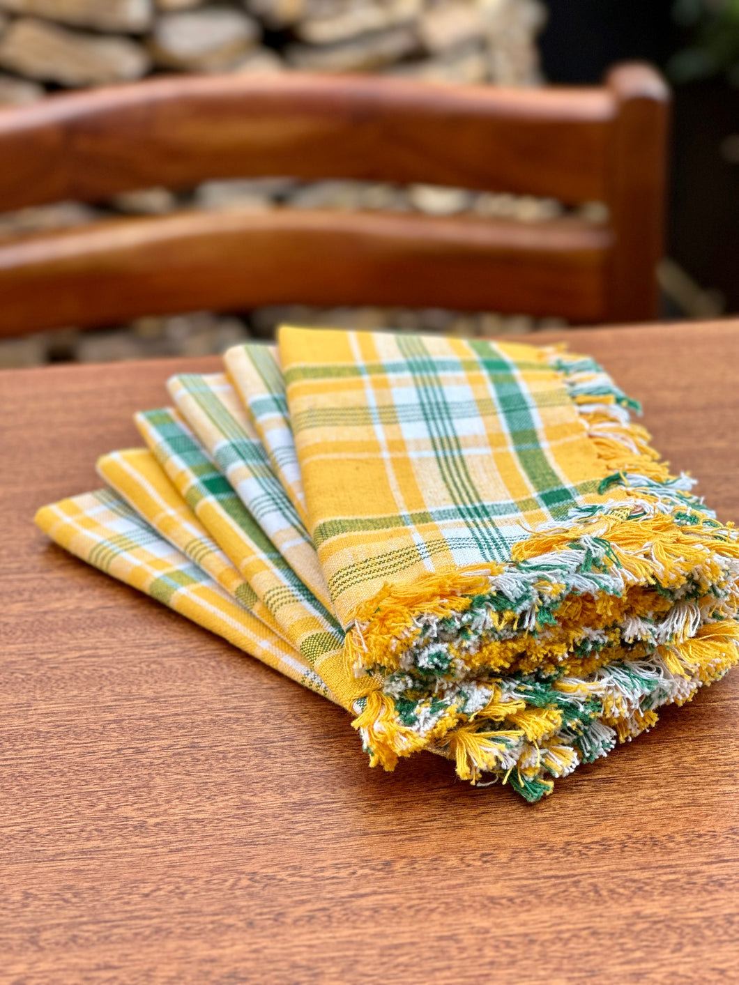 6 Vintage Serviettes