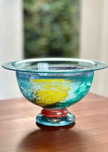 Load image into Gallery viewer, Kosta Boda Footed Glass Bowl by Kjell Engman
