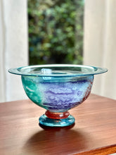 Load image into Gallery viewer, Kosta Boda Footed Glass Bowl by Kjell Engman
