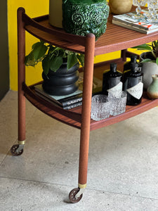 Mid-Century DS Vorster Two-Tier Drinks Trolley