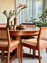 Load image into Gallery viewer, DS Vorster Round Extendable Table &amp; Six Matching Chairs
