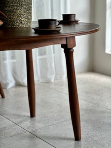 Vintage Dining Set  - Round Dropside Table & Four Chairs