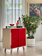 Load image into Gallery viewer, Retro Two-Door Cabinet | Sideboard Attributed to Stella Möbel, Switzerland, 1950s

