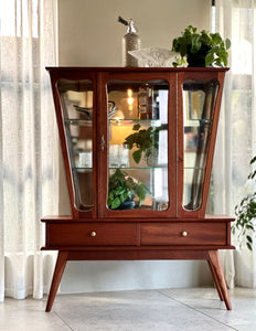 Retro Drinks/Display Cabinet With Drawers