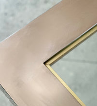 Load image into Gallery viewer, Chrome, Lucite &amp; Brass Square Coffee Table - Attributed to Sandro Petti, Italy
