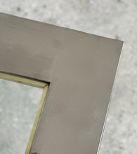 Load image into Gallery viewer, Chrome, Lucite &amp; Brass Square Coffee Table - Attributed to Sandro Petti, Italy
