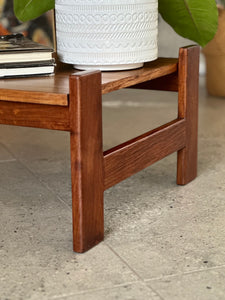 Mid-Century Kiaat Side Table