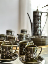 Load image into Gallery viewer, Portmeirion &quot;Totem&quot; Coffee Set for Eight - Designed by Susan Williams-Ellis (c. 1963–1968)
