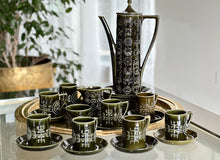 Load image into Gallery viewer, Portmeirion &quot;Totem&quot; Coffee Set for Eight - Designed by Susan Williams-Ellis (c. 1963–1968)

