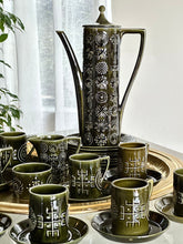 Load image into Gallery viewer, Portmeirion &quot;Totem&quot; Coffee Set for Eight - Designed by Susan Williams-Ellis (c. 1963–1968)
