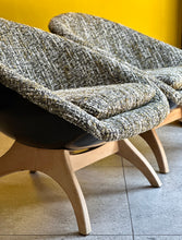 Load image into Gallery viewer, Pair "Lurashell-Style Pod" Chairs | Frystark "Antoinette"
