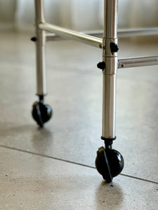 Glass-Top Two Tiered Trolley