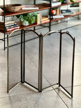 Load image into Gallery viewer, Metal, 4 Panel Fireplace Screen
