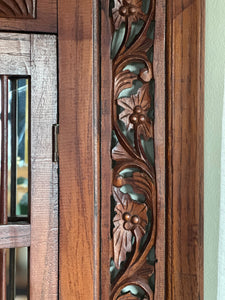 Vintage Balinese Style Mirror