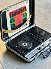 Load image into Gallery viewer, Retro Silver Series “Briefcase” Record Player and Radio
