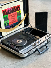 Load image into Gallery viewer, Retro Silver Series “Briefcase” Record Player and Radio
