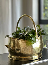 Load image into Gallery viewer, Brass Scuttle - Medium Planter
