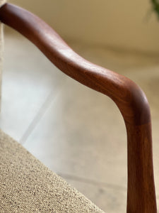 Mid-Century Semi-Wingback