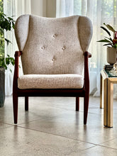 Load image into Gallery viewer, Mid-Century Semi-Wingback
