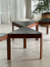 Load image into Gallery viewer, Pair of Stacking Side Tables (Triangle Shaped)
