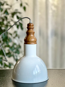 Retro White Metal Pendant