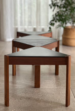 Load image into Gallery viewer, Pair of Stacking Side Tables (Triangle Shaped)
