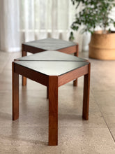 Load image into Gallery viewer, Pair of Stacking Side Tables (Triangle Shaped)
