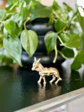 Load image into Gallery viewer, Brass Donkey Figurine
