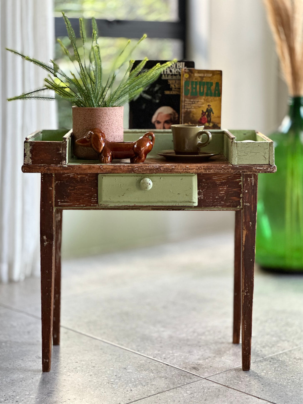 Small Vintage Single-Drawer table