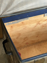 Load image into Gallery viewer, Vintage Trunk with Metal Finish
