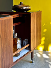 Load image into Gallery viewer, Danish-Style Extendable Bar Trolley

