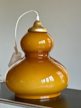Load image into Gallery viewer, Amber Glass Pendant
