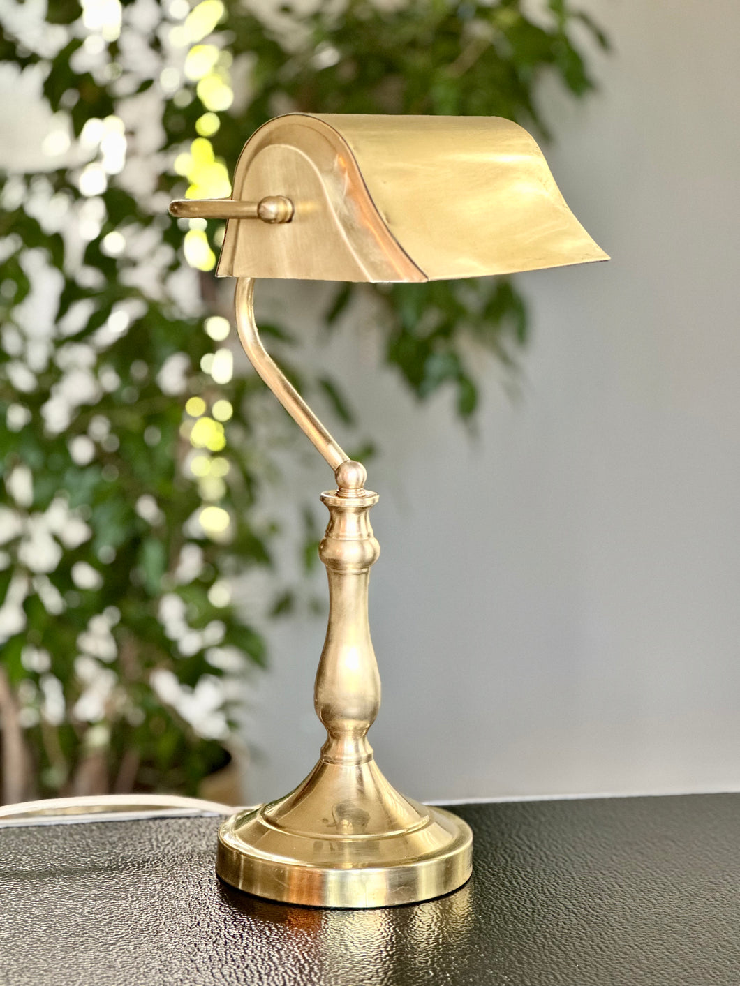 Vintage Lawyers Brass Lamp