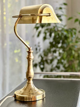 Load image into Gallery viewer, Vintage Lawyers Brass Lamp
