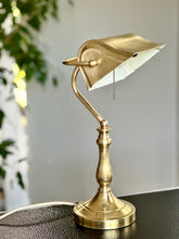 Load image into Gallery viewer, Vintage Lawyers Brass Lamp
