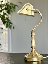 Load image into Gallery viewer, Vintage Lawyers Brass Lamp
