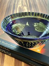 Load image into Gallery viewer, Studio Pottery Bowl - Fish Design
