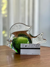 Load image into Gallery viewer, Vintage Emerald Green Glass Fish
