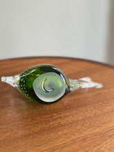 Load image into Gallery viewer, Vintage Emerald Green Glass Fish
