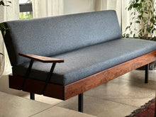 Load image into Gallery viewer, Retro Steel &amp; Solid Wood Couch SET / L-Shaped

