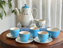Load image into Gallery viewer, Vintage Tea | Coffee Set for Four, Palissy, United Kingdom
