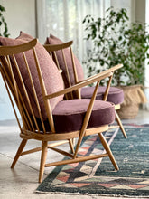 Load image into Gallery viewer, Pair of "Lubis" Spindle Back Armchairs, South Africa 1960s
