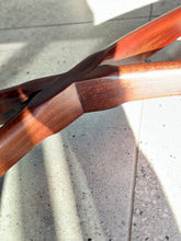 Load image into Gallery viewer, Mid-Century Solid Mahogany Coffee Table - X Leg Base

