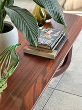 Load image into Gallery viewer, Mid-Century Solid Mahogany Coffee Table - X Leg Base
