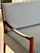 Load image into Gallery viewer, Mid-Century, Danish-Style Sofa with Houndstooth Fabric
