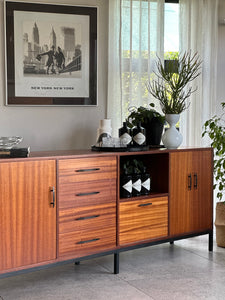 Retro Sideboard on Steel Base