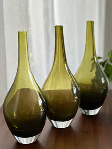 Teardrop Art Glass Vase