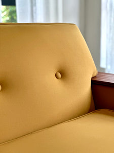 Retro Yellow Couch